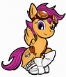 Pony Boom - Scootaloo by Flam3Zero on DeviantArt