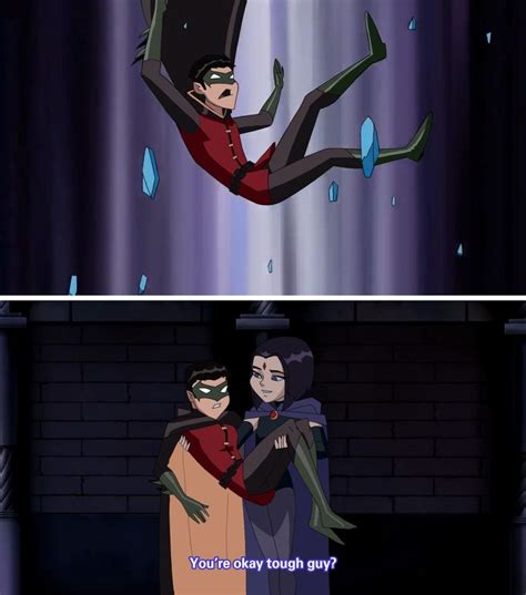 Pin By Keira Cas On ️damirae ️ Damian And Raven Robin And Raven Raven Teen Titans Teen Titans
