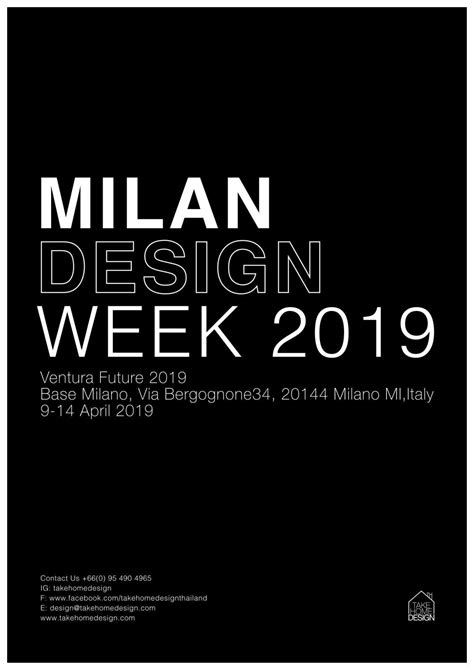 Milan Design Week 2019 By Takehomedesign Issuu