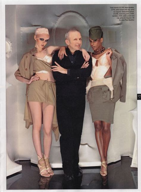 Eve Tramunt Shot By Andrea Klarin For The Sunday Times Style Focus On Gaultier’s “french