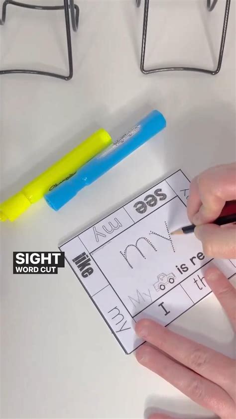 Sight Word Activities Sor Strategies Orthographic Mapping Kindergarten