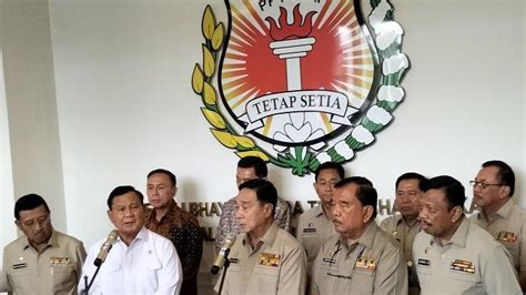 Bertemu Prabowo Persatuan Purnawirawan Polri Sebut Tak Bahas Dukungan