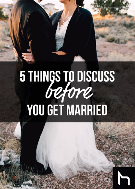5 Things To Discuss Before You Get Hitched Daily Hive Getting