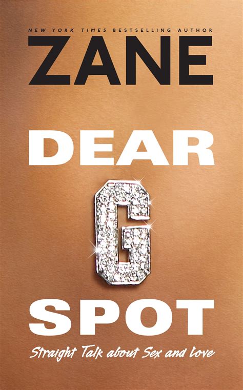 Dear G Spot Book By Zane Official Publisher Page Simon And Schuster