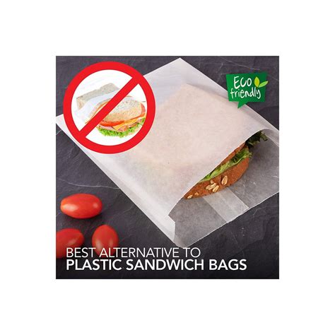 Paper Sandwich Bags Bulk Wax Paper 200 Pack 7 X 6 X 1 Wet Wax Pap Stock Your Home