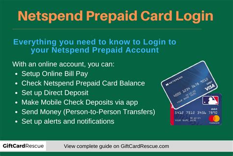 Send & receive western union® money transfers2, shop online, or pay bills8. Netspend Visa Prepaid Card Login guide - Gadgets Right