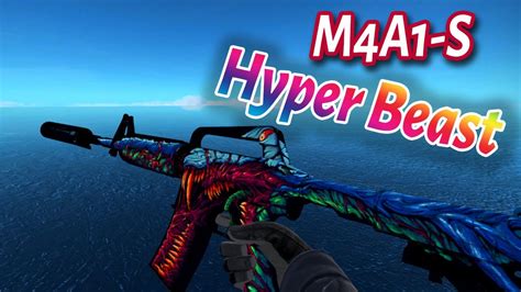 M4a1 S Hyper Beast Hd Stickers Para Cs 16 Com Sons Do Csgo