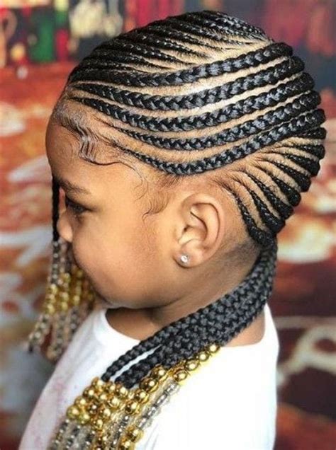 30 Braids And Beads Hairstyles For Kids Hairdo Hairstyle