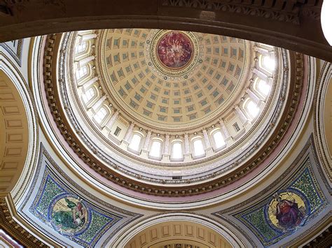 Wisconsin Capitol Building Rotunda 1 Photograph by R V James