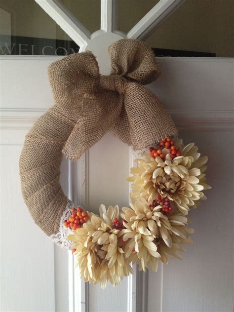 10 Burlap Wreaths For Front Door