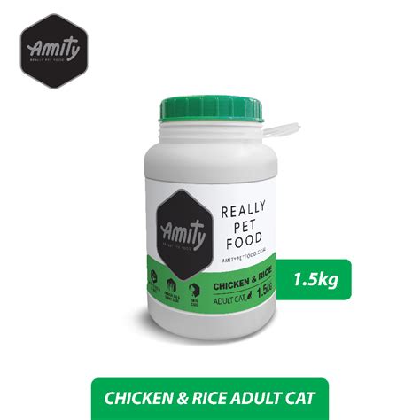 Amity Premium Adult Cat Dry Food Chicken And Rice 15kg Shopee Malaysia