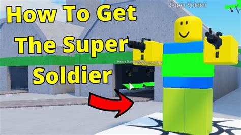 How To Get The Super Soldier Noob Army Tycoon Youtube