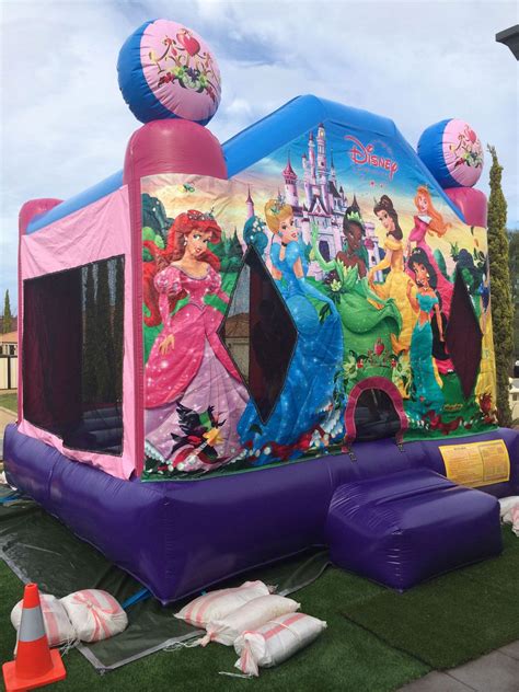 princess jump 100 happy customer record award winning company perth bouncy castle hire