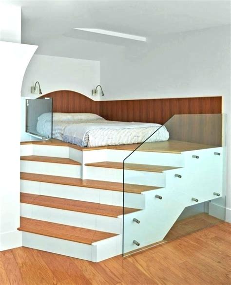 Elevated Platform Bed Frame Queen With Storage Plans Picture Of