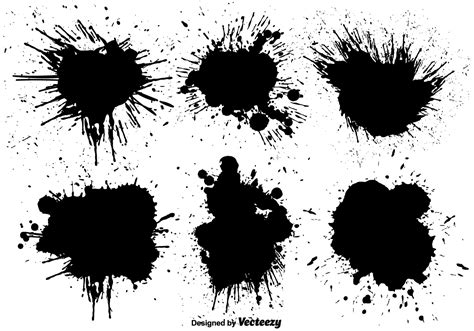 Paint Splatter Vector Art Icons And Graphics For Free Download