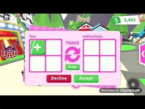 Roblox username your trade offer. Accepting every trade in Adopt Me(Roblox) - YouTube