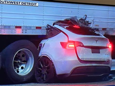 Tesla Model Y Crash In Detroit Likely Caused By Reckless Driving Not Autopilot Police