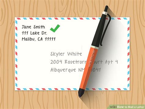 3 Ways To Mail A Letter Wikihow