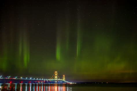 Northern Lights Viewing In Northern Michigan