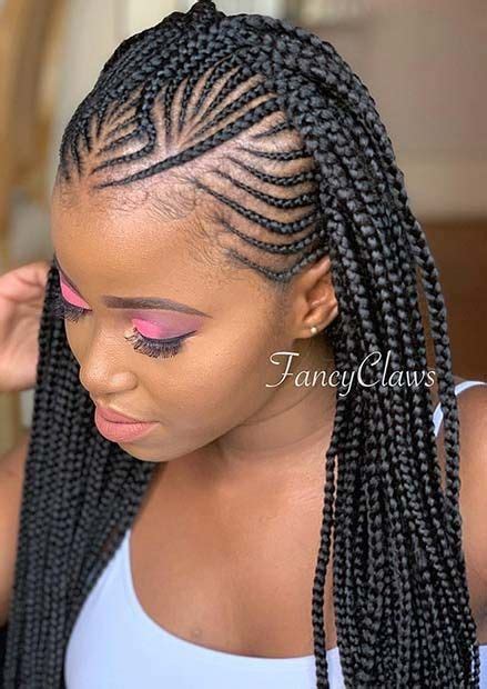 43 Cool Ways To Wear Feed In Cornrows Page 3 Of 4 Stayglam Cool