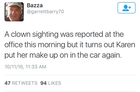 The Funniest Twitter Reactions To Campus Clown Sightings Equal Time