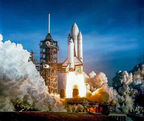 First Space Shuttle Launch