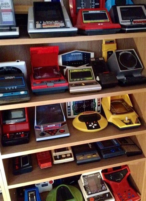 80s Handheld Game Collection Classic Video Games Retro Arcade