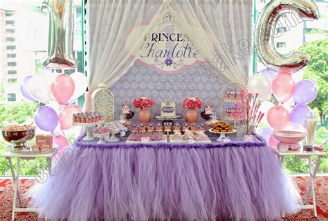 Celebrate With Cake Princess Themed Dessert Table Click Post To View