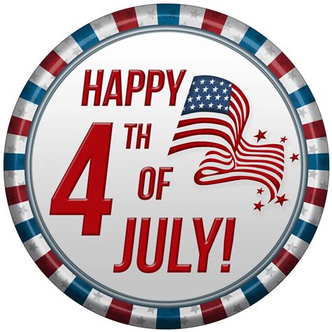 Happy 4th Of July Balloons Clip Art