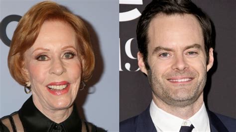 How Bill Hader Found Out He Was Related To Carol Burnett