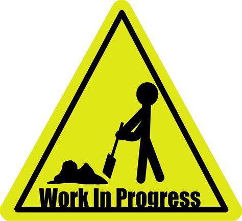 This Free Icons Png Design Of Work In Progress Progress Clipart