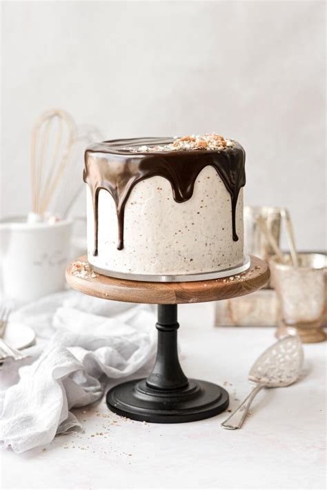 High Altitude Chocolate Almond Drip Cake Curly Girl Kitchen