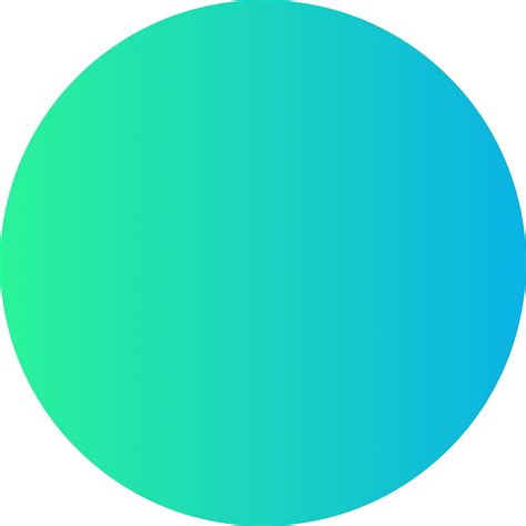 Green To Blue Gradient Circle Vector Files Healthcare Professionals