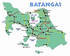 Batangas Tourist Map - Batangas • mappery