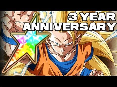 The fact is, i go into every conflict for the battle, what's on my mind is beating down the strongest to get stronger. 3 Year Anniversary F2P 100% INT SSJ3 GOKU SHOWCASE Dragon Ball Z Dokkan Battle - YouTube