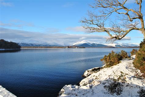 Cruise loch lomond offers you the opportunity to experience the serenity, outdoor activity and hill walking of the 'bonnie banks' of loch lomond from the . Loch Lomond Winter | Mapio.net (With images) | Holiday ...