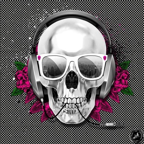 Tête de mort dessin animé ghost squelette fête dhalloween. Skulls & Illusion | Tête de mort, Peinture de crâne ...