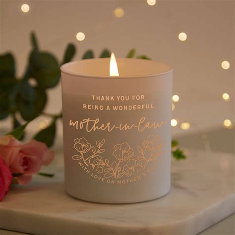 You'll find her written and video work featured on sites such as mtv australia and elite daily. Mother In Law Gift Candle By Norma&Dorothy ...