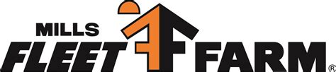 Fleet Farm Logo Orange Black