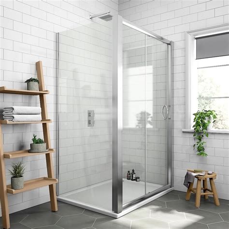 Newark 1200 X 900mm Sliding Door Shower Enclosure Now Online