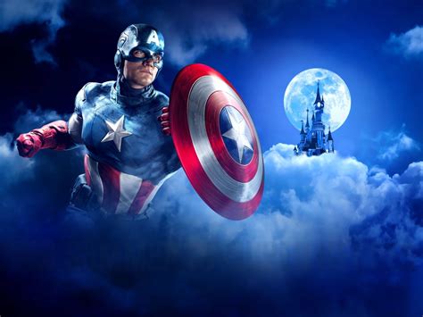 1680x1260 Captain America Disneyland Paris Marvel Summer Of Superheroes