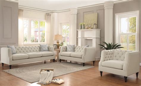 Radley Cream Living Room Set From Homelegance Coleman Furniture