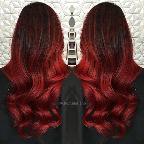 31 Best Red Ombre Hair Color Ideas Page 2 Of 3 Stayglam