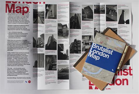 Competition Five Brutalist London Maps To Be Won