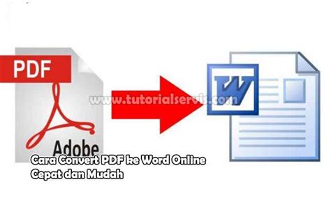 Upload a scanned pdf file and convert the pdf file to editable word file. Cara Convert PDF ke Word Online Cepat dan Mudah