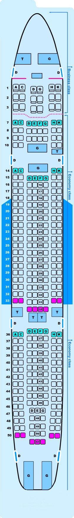 Seat Map Airbus A330 200