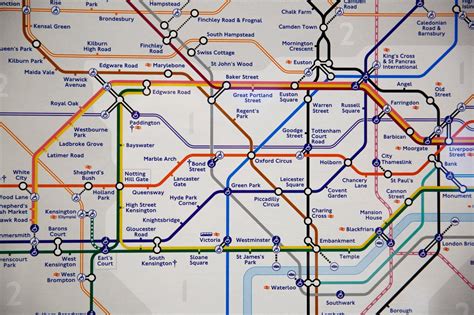 London Tube Map 2022 Printable