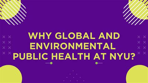 Global And Environmental Public Health Program Nyu School Of Global