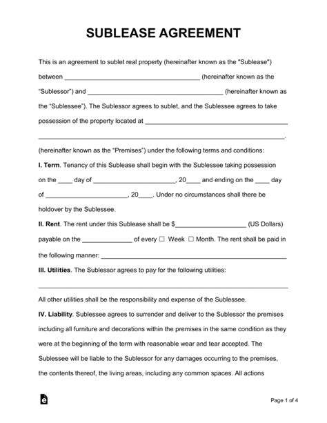 Free Airbnb Rental Agreement Template