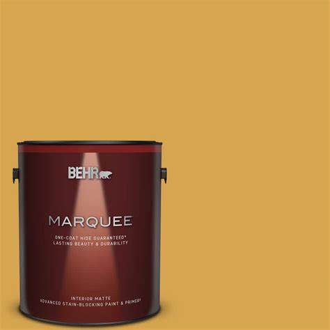 Behr Marquee 1 Gal M290 6 Plantain Chips Matte Interior Paint